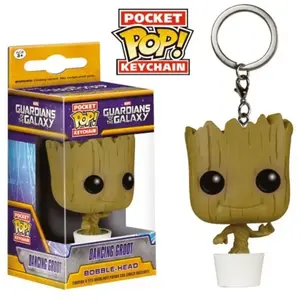 Porte-clé Funko Pocket Pop Guardians Of The Galaxy Baby Groot TU pas cher