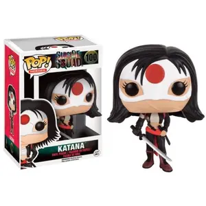 Figurine Funko Pop Suicide Squad Katana 10 cm pas cher