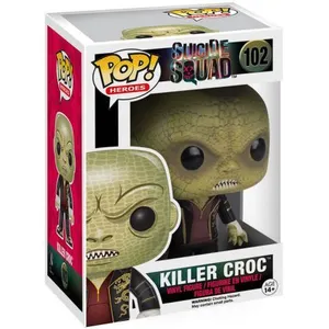 Figurine Funko Pop Suicide Squad Killer Croc 10 cm pas cher