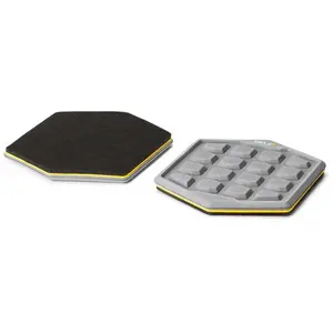 SKLZ Court Slidez - Disques glisseurs jaune/noir taille unique pas cher