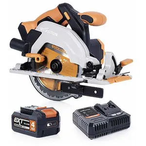 Scie circulaire sans fil Evolution R165CCS-Li ø165 mm 18V - 4Ah pas cher