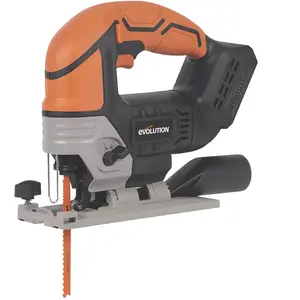 Scie sauteuse sans fil Evolution R90JGS-Li 18V Li-ion EXT - Sans batte... pas cher