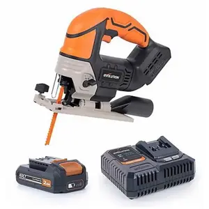 Scie sauteuse sans fil Evolution R90JGS-Li 18V - 2Ah pas cher