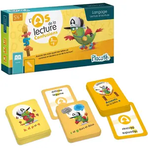Comparateur de prix : Placote   L'as de la lecture - Confusions, Jeu éducatif 5½ ans à 9 ans - PLA27