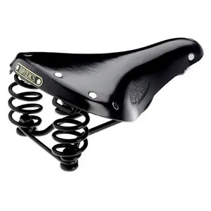 Comparateur de prix : Selle en cuir Flyer S pour femme de BROOKS - Trekking / City - Noir