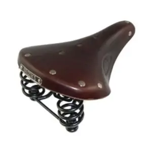 Comparateur de prix : Selle en cuir BROOKS B396 Flyer S Classic pour femme - Marron - Trekking / City