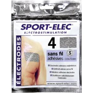 Accessoire électromusculation SPORT-ELEC ELCTRODES EASF110 pas cher