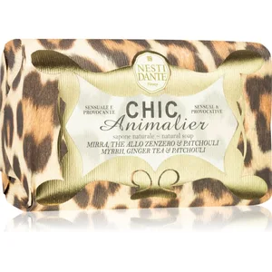 Nesti Dante Chic Animalier Bronze Leopard savon solide 250 g pas cher