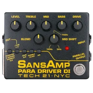 Tech 21 SansAmp Para Driver DI - Version 2 pas cher