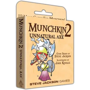 Munchkin 2 Unnatural Axe  - Steve Jackson Games Jeu de cartes  - SJG-1410 