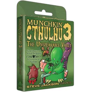 Munchkin Cthulhu 3 The Unspeakable Vault  - Steve Jackson Games Jeu de cartes  - SJG-1455  pas cher