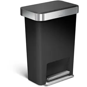 Black November 2025 Simplehuman Poubelle rectangulaire à pédale