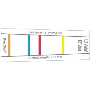 Gewa Repères Pour Touche First Fret Pour Violoncelle 4/4 Outils