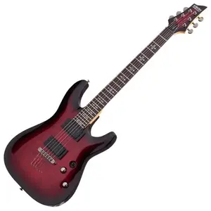 Comparateur de prix : Schecter Demon 6 Crimson Red Burst - guitare électrique