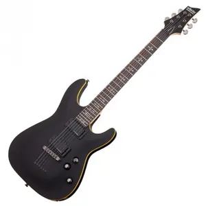 Schecter Demon-6 Aged Black Satin