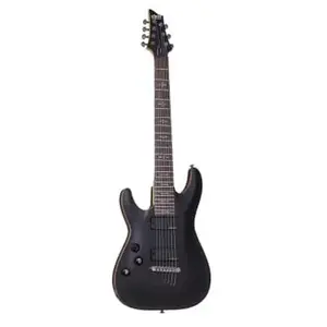 Schecter Demon 7 Lh Satin Black