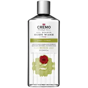 Comparateur de prix : Cremo Gel Douche - Sauge Et Agrumes - Hydratant & Revitalisant