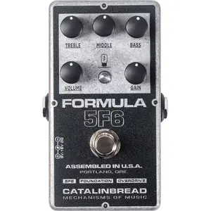 Comparateur de prix : Catalinbread Catalinbread Formula 5f6 - Pédale Overdrive