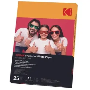 Papier photo instantané KODAK 25 feuilles A4 brillante 180gsm