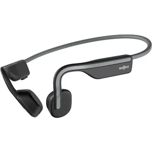 Comparateur de prix : Shokz AfterShokz OpenMove - Casque à conduction osseuse Bluetooth - Gris