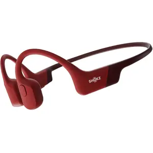 Shokz OpenRun Casques / Casques à conduction osseuse / Écouteurs  Rouge TU pas cher