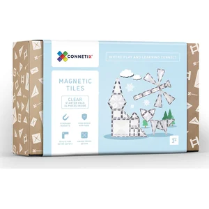 Comparateur de prix : CONNETIX Construction Magnetiques Claire Pack de Démarrage, 34 Pièces