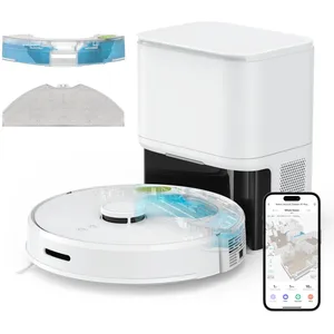 SwitchBot Robot Aspirateur Laveur S1 Plus avec Base Auto-Vide,Navigati... pas cher
