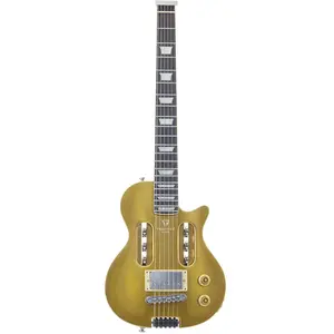 Comparateur de prix : Traveler Guitar EG-1 Deluxe Gold guitare électrique avec housse