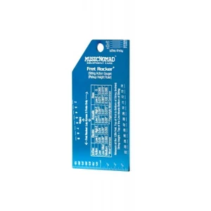 Musicnomad MN822 Fret Rocker - Régle pour Mesurer Hauteur Des Cordes et Des Micros pas cher