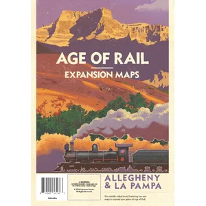 Asmodee Jeu de société Iron Rail 4 Age of Rail La Pampa & Allegheny - Capstone Games Jeu de société - CAS-IR402 pas cher