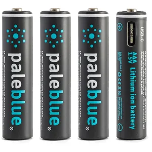 Comparateur de prix : Pile rechargeable PALE BLUE USB AAA type C (LR03) TU