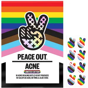 PEACE OUT SKINCARE Pride Limited Edition-Timbres pour le traitement de... pas cher