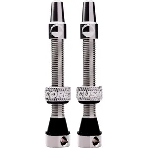 Comparateur de prix : Cushcore Valve Tubeless Presta en Aluminium avec Joint en Nitrile - 44 mm, 55 mm, 66 mm