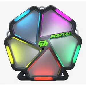 Comparateur de prix : Gel Blaster Système de cibles intelligentes Portal avec Application Incluse pour iOS Uniquement - Système de cibles avec Panneaux LED réactifs pour 10 Jeux interactifs et multijoueurs - 14 Ans et +