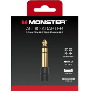 Comparateur de prix : Adaptateur Jack MONSTERCABLE AUDIO ADAPTATEUR JACK 6.5MM M/F
