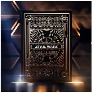 Comparateur de prix : Star Wars jeu de cartes à jouer Gold Version  - Theory11 Cartes à jouer  - T11-STAR-WARS-GOLD-T11 