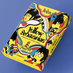 The Beatles jeu de cartes à jouer Yellow Submarine - Theory11 Cartes à jouer - T11-YELLOW-SUB-CARDS-T11 pas cher
