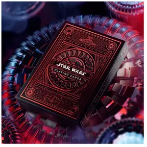 Star Wars jeu de cartes à jouer Red Version - Theory11 Cartes à jouer - T11-STAR-WARS-RED-T11 pas cher