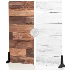 V-Flat Fond pour photographie Whitewash/Hickory Planks - XL pas cher