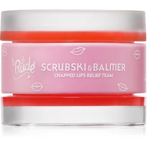 Rude Cosmetics Scrubski & Balmer baume et exfoliant lèvres teinte Juic... pas cher