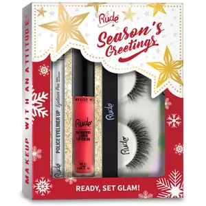 Rude Cosmetics - Maquillage - Coffret trio maquillage Glamour pas cher