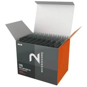 Boisson Neversecond C90 High Carb Mix 94 g goût orange (8 unités)