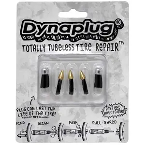 Dynaplug Bouchons De Pneus 3 X Soft Nose 2 X Mega Tubeless One Size pas cher