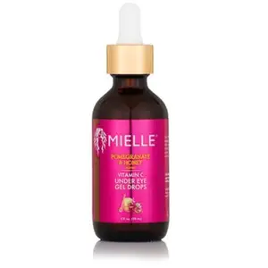 Mielle, Vitamin C Under Eye Gel Drops, Pomegranate and Honey Blend, 2 fl oz (59 ml) pas cher