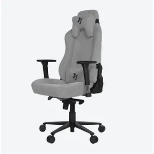 Comparateur de prix : Chaise Gaming Arozzi Vernazza Soft Fabric - light grey - 86x69x35 cm