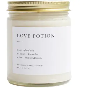 Brooklyn Candle Studio - Bougie Minimalist Love Potion - 212 g Blanc t... pas cher