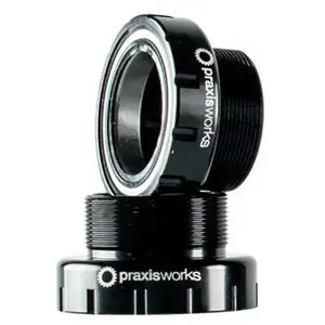 Boitier de pédalier Praxis BSA Shimano 68mm Road 73mm MTB - noir - TUVendu parbikeinn