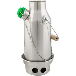 Kelly Kettle Kk Treker Camping Bouilloire - Argent, 0.6 Liter Capacity pas cher