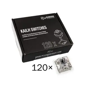 Glorious PC Gaming Race Glorious Kailh Switches x120 (Speed Argent) pas cher