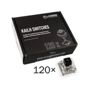 Glorious PC Gaming Race Pack De 120 Switchs MX Kailh Black pas cher